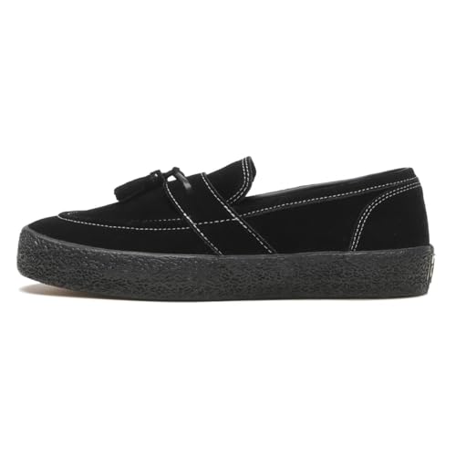 LAST RESORT AB VM005-LOAFER WHITE STITCH VM005 BLACK/WHITE/BLACK ���X�g���]�[�g �G�[�r�[ ���[�t�@�[ �z���C�g�X�e�b�` (BLACK/WHITE/BLACK, ���{�̌C�̃T�C�Y���@, ��l,