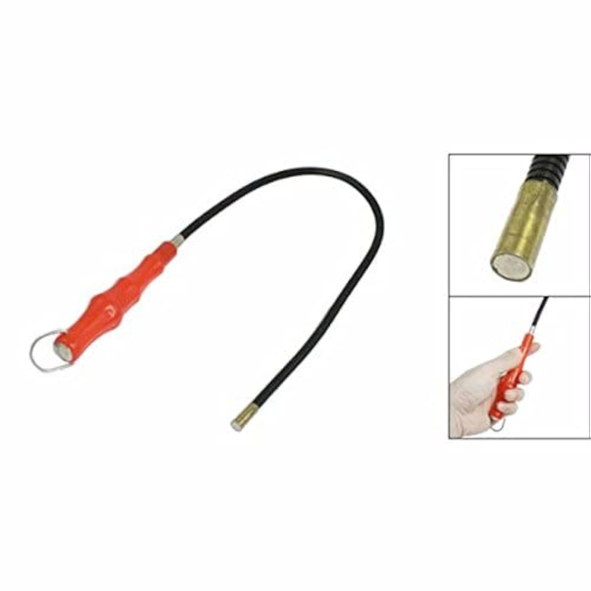 Flexible Magnetic Tool Holder, Red Grip