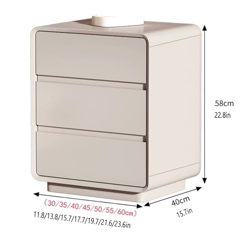 Table de chevet pour chambre meuble de rangement de grande capacité