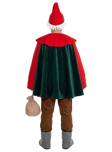 Maskworld Sandmännchen Kostüm für Erwachsene – Offiziell lizenzierte Kult-Verkleidung für Karneval & Fasching – Inkl. Mantel, Cape, Mütze, Bart & Beutel