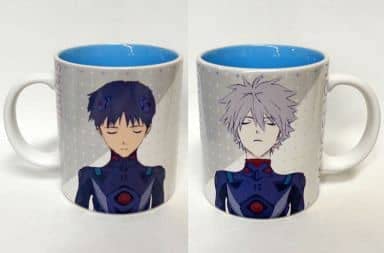 エヴァンゲリオン展 マグカップ 碇シンジ&渚カヲル エヴァンゲリオン展 マグカップ 碇シンジ&渚カヲル