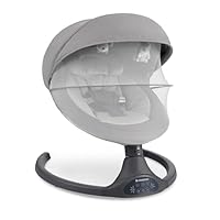 Sdraietta Elettrica KikkaBoo CODIE 2025 - Dondolo Per Neonati Fino A 9 Kg, Bluetooth, 5 Velocità - Foto 2