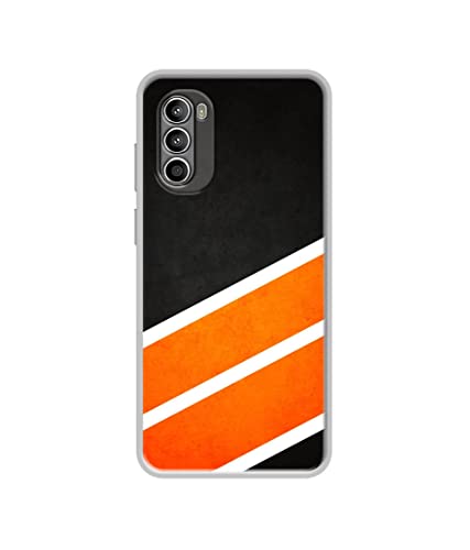 Image of Abstract Pattern Design Printed Silicon Soft TPU Back Case Cover for Motorola Moto G52 4G / Moto G82 5G