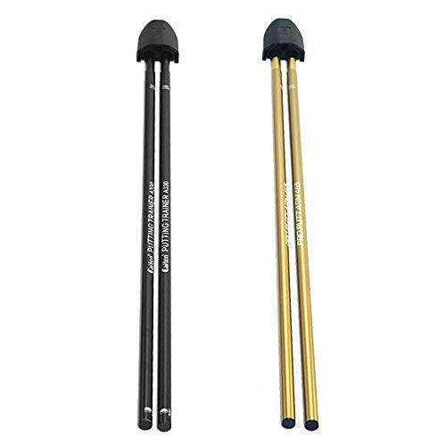 Moniclern Golf Putting Training Aid Golf Putter Trainer anexado à maioria do Putter Shaft