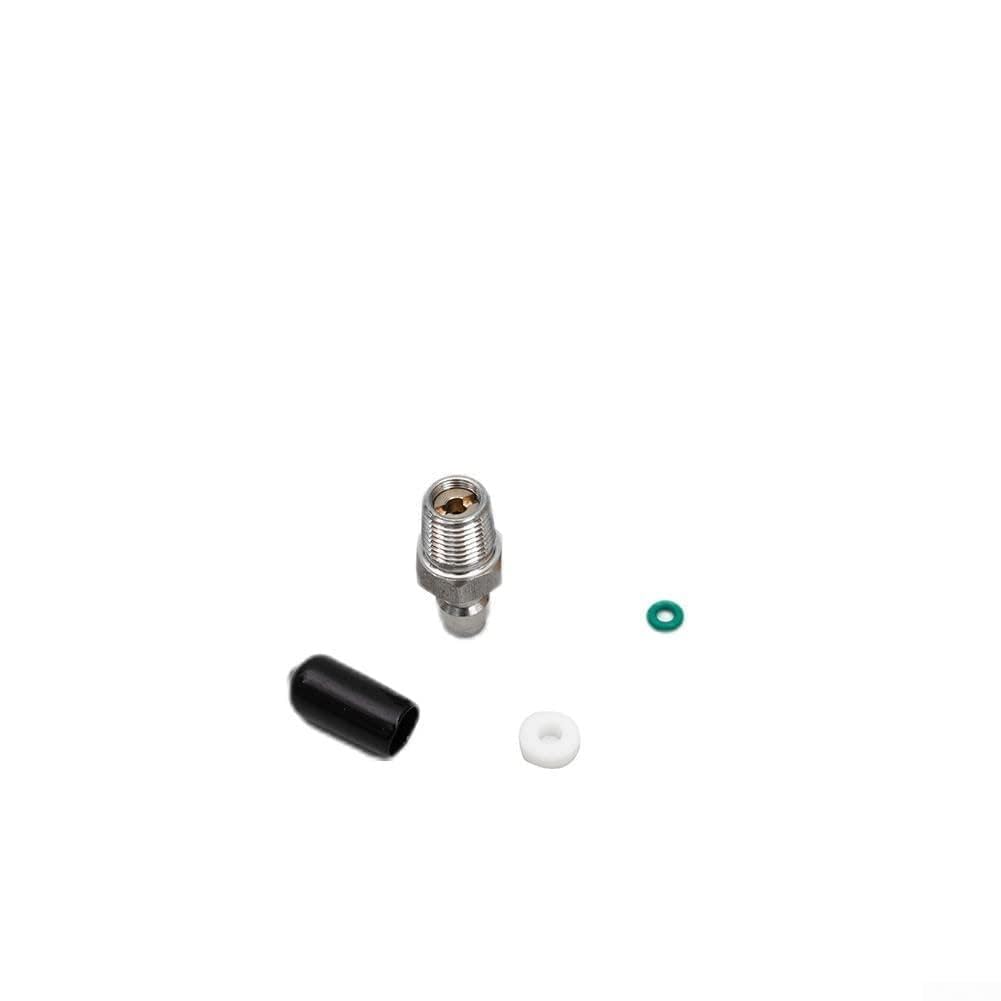 AIKEOU 8mm Male Quick Connect Air Fill Nipple Made of Stainless Steel with 1/8 BSPP 1/8 NPT M10 M8 Threads for High Pressure Tank Systems,1/8 NPT