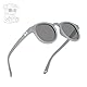 HECCEI Baby Sonnenbrille UV Schutz Polarisiert Pebble ColorShift Sonnenbrille für Jungen und Mädchen Babysonnenbrillen 0-24 Monate