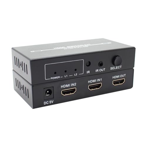 Commutateur HDMI Vcom DD432 pour résoudre le manque de prises HDMI sur TV