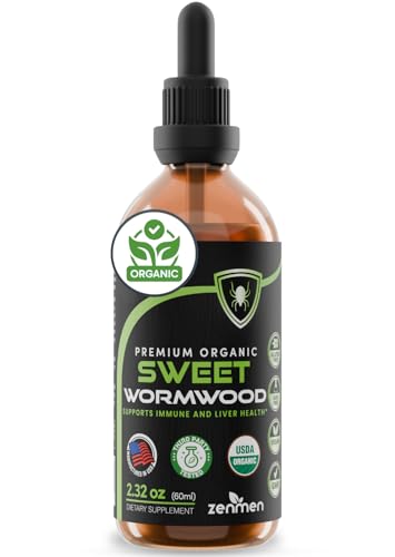 How to Make Ivermectin at Home - 100% Natural 6 Zenmen Organic Sweet Wormwood Extract (Artemisia Annua) – Digestive & Immune Support, Antioxidant...