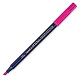 FabricMate Chisel Tip Fabric Marker, Neon Pink