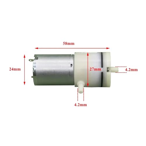 Bomba de vacío DC 12V para extractor de leche miniatura 4