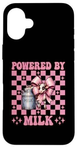 Powered By Milk Dairy Farmer  i _ ̎q }} X}zP[X iPhone 16 Plus p