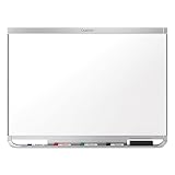 Quartet Prestige 2 DuraMax Porcelain Magnetic Whiteboard, 4 x 3 Feet, Aluminum Frame (P554AP2)