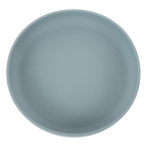 GLEAVI Silicone Scoop Plate with Cup Base for Elderly and Disabled Non- Spill Tableware for -Feeding Lightweight and Design