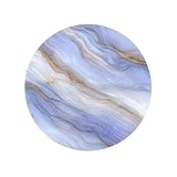 Imanes magnéticos redondos de mármol de lujo para nevera de color blanco bígaro para cocina, duraderos con magnetismo duradero