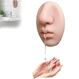 Realistischer Nasen-Seifenspender – Lustiger Silikon-Nasen-Seifenspender, nachfüllbar, zur...