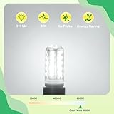 Lumlog G9 Led Bulbs Cool White 6-Pack, 3W 510Lm, 6000 Kelvin G9 Led Light Bulb, Equivalent to 30-40W Halogen, 220-240V No Flicker Non-Dimmable Energy Saving, for Home Lighting Decor [Energy Class C] - Image 3