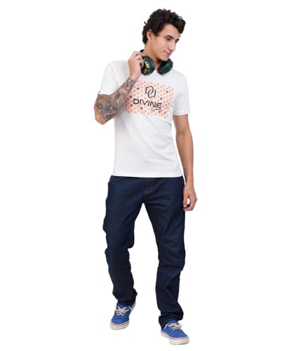 Image of Men's Super Combed Cotton Round Neck Half Sleeve T-Shirt | Soft Breathable Cotton Fabric | Stylish Comfortable Wearfor Men | Quality Regular Fit