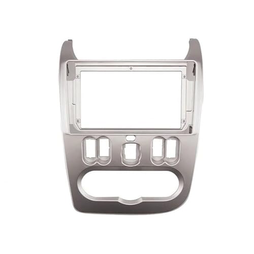 Cadre 2Din fascia pour Dacia Duster Sandero Logan adaptateur habillage tableau de bord