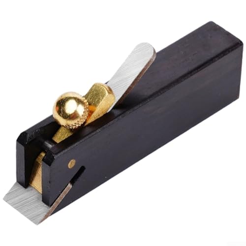 Pialla per legno con corpo in legno di sandalo e lama in acciaio inossidabile, strumento manuale compatto per tagliare il legno preciso, levigare e smussare i bordi in progetti fai da te di