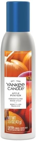 Yankee Candle Concentrated Air Freshener Room Spray, Odor Eliminator for Home, Bathroom, Apple Pumpkin, 1.5 Oz (Pack of 3) thumbnail 2