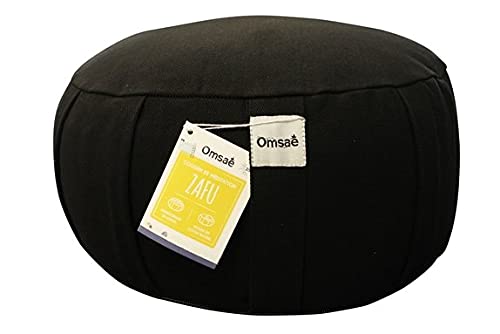 Omsaé Zafu in Kapok Organic Black