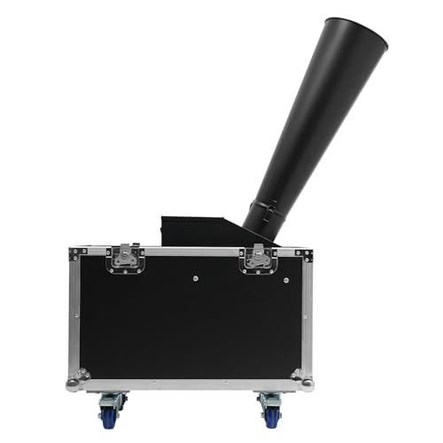 Máquina de Confeti con Control Manual y Estuche de Vuelo, Mini Soplador de Confeti para Eventos, Bodas, Discotecas y Fiesta en Escenario miniatura 1