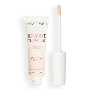 Revolution, Ultimate Eye Base, Long-Lasting Eyeshadow Primer, Smooth for Gripping & Crease-Free Eye Makeup Looks, Cruelty-Free & Vegan, 0.27 fl oz