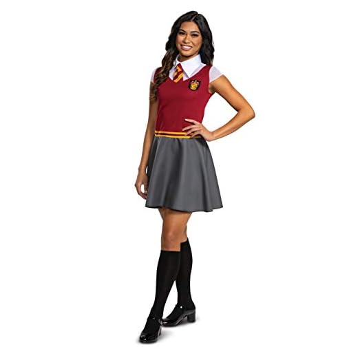 Disfraz de Harry Potter Gryffindor para mujer - Rojo - X-Large (18-20) US