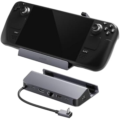 Anker Steam Deck Dock, 6-in-1 4K@60Hz HDMI Docking Station for Steam Deck