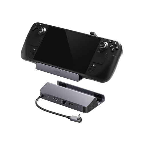 Anker 6-in-1 Dock for Steam Deck desktop gaming
