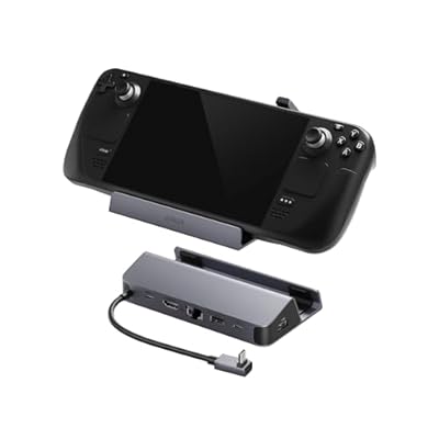 Anker Estación Base para Steam Deck/ROG Ally, Base 6 en 1 para Steam Deck, Hub USB C con HDMI 4K@60Hz, Ethernet 1Gbps, 2 Puertos USB-A y 1 USB-C, Carga rápida de 100W para Steam Deck, ROG Ally y Más | Ya disponible en tu tienda friki favorita! En mundofriki.es!