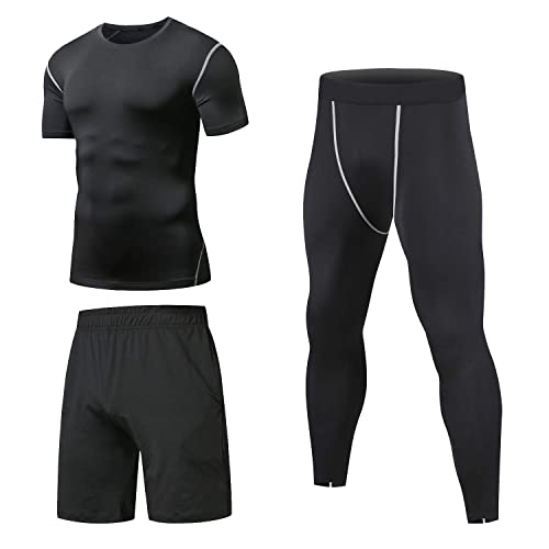 Niksa 3 Pezzi Fitness Palestra Completi Sportivi...
