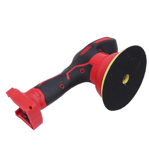 Polidor de Carro Sem Fio, 6 Velocidades Variáveis, Kit Polidor de Buffer Aleatório, 2500-5000rpm