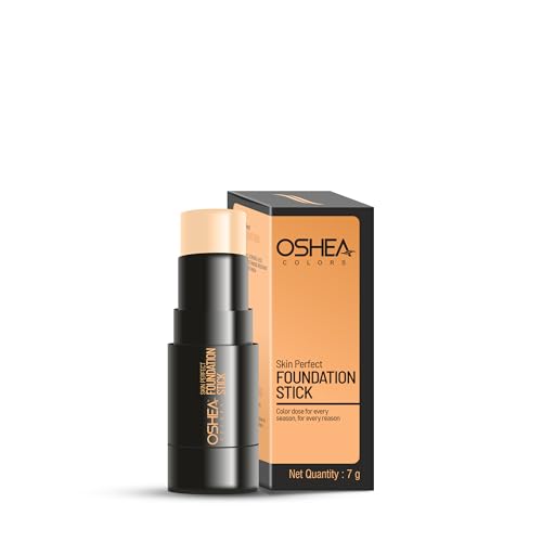 Image of Oshea Colors Skin Perfect Foundation Stick | Smudge-Free, Long-Lasting & Lightweight | Flawless Coverage with a Natural Finish for an Everyday Glow (03 Soft Beige)