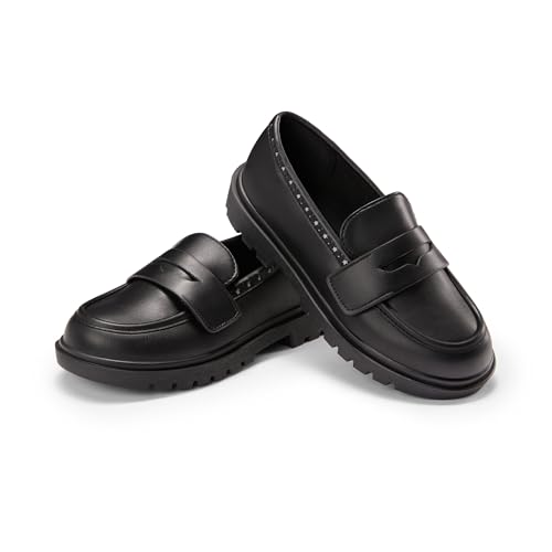 PATPAT ���j �L�b�Y �{�[�C�Y �K�[���Y �ʃt�@�X�i�[�y�j�[���[�t�@�[ �`�����L�[�v���b�g�t�H�[�� �X���b�|�� ���[�t�@�[ �h���X�V���[�Y �w�Z ������ �a�����p�[�e�B�[ �v�����p, �u���b�N�|���E���^���B, 1 Little Kid