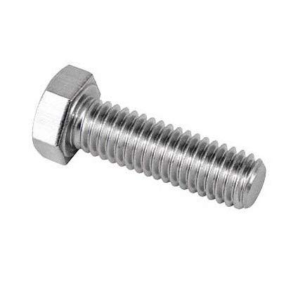 Image of US STAINLESS 100 Pcs Stainless Steel 316 A4 1 /4 inch-20 x 3 /4 inch UNC Hex Head Bolt Cap Screws F593