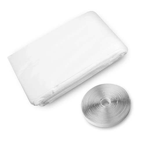 Landrip Klimaanlage Fensterdichtung, Klimaanlage Fensterdichtungs-Kit für Hot Air Stop Tragbare Klimaanlage, Luftaustauschschutz, 400x45 cm