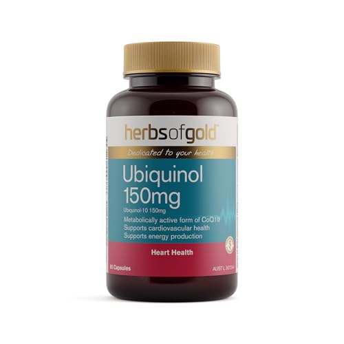 Herbs of Gold Ubiquinol 150mg - 60 Capsules