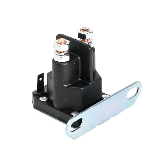 Solenoide de arranque 12V para cortacésped MTD Snapper y Toro con perno de 1/4 3