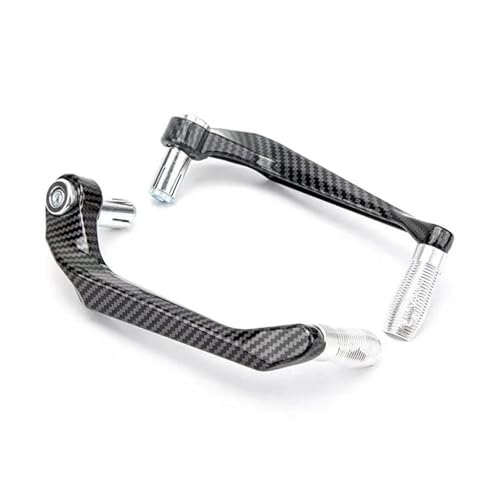 BHYYDS Für Aprilia RSV4 RSV1000/R Caponord 1200 Dorsoduro 750 Shiver Tuono 1000 Motorrad-Brems- und Kupplungshebelschutz Motorrad Handschutz(Silber)