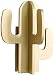 Stojak na stojak na ubrania, Stojak na płaszcz Haczyki Wieszak na ścianie Nordic Wall Hooks Coat Hook Hat Rack Kaktus Półka Ins Kreatywna sypialnia (Color : Gold, Size : 16X12X19cm)