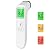 Touchless Thermometer for Adults,Forehead and Ear Thermometer for Fever,Infrared Magnetic Thermometer for Baby Kids Adults Surface and Room (White)