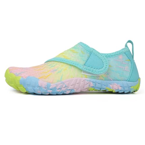 Kids Water Shoes Boys Girls Quick Dry Aqua Socks Beach Swim Slip on Lightweight Comfort Sole Walking Athletic Sports Boat Shoes for Toddler Little Big Kid2