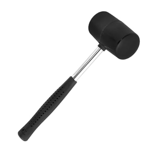 Sturdy Rubber Mallet for Camping Needs