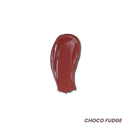 Image of LAMIOR Peptide Glaze Lip Balm - 3 in 1 Formula for Glossy Shine, Healing & Nourishment for Dry Dark & Pigmented Lips with Shea Butter, Non Sticky, Moisturizing Lip Balm for Women, (Choco Fudge)