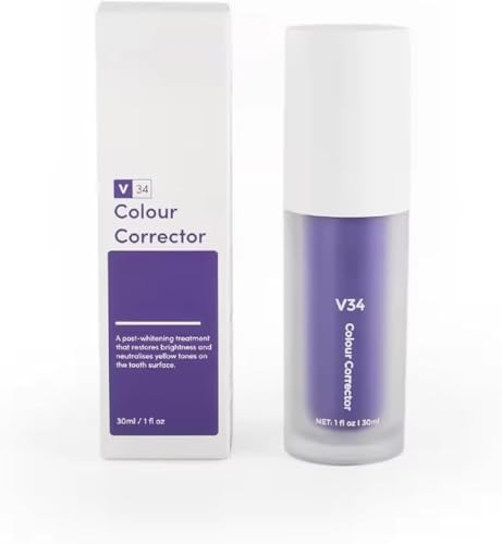 La pasta dental blanqueadora Purple elimina manchas, blanquea, alivia la sensibilidad y reduce las manchas amarillas.