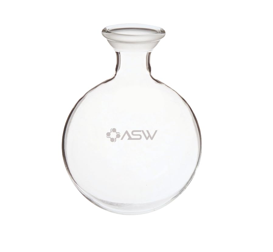ASW Borosilicate Glass 3.3 Rota Receiver Flask with Spherical Joint, 500ml (1)