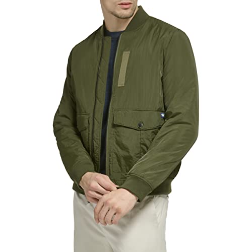 DOCKERS Men's 2-Pocket Bomber Jacket3