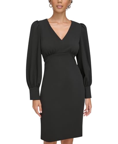 Calvin Klein Women's Vneck Sheath Work Dress