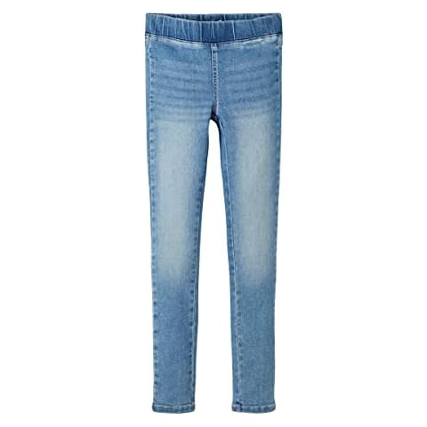Legging NAME IT Nkfpolly Dnmtindy Noos, Azul Claro Denim, 164 Niñas Cover